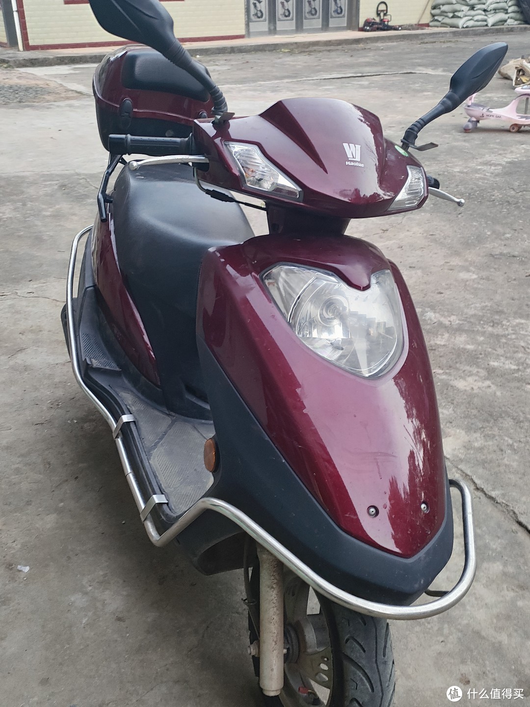 农村乡镇必备的摩托车